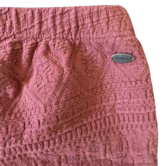 O’NEILL Girls’ Flared Pull On Textured Knit Pants Activewear Rose Size M - Picture 6 of 11